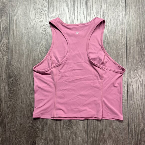 Lululemon Pink Nulux Racerback Tank Top Athletic Medium - Picture 4 of 8